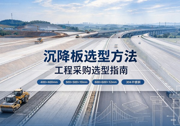 武强沉降板选择方法